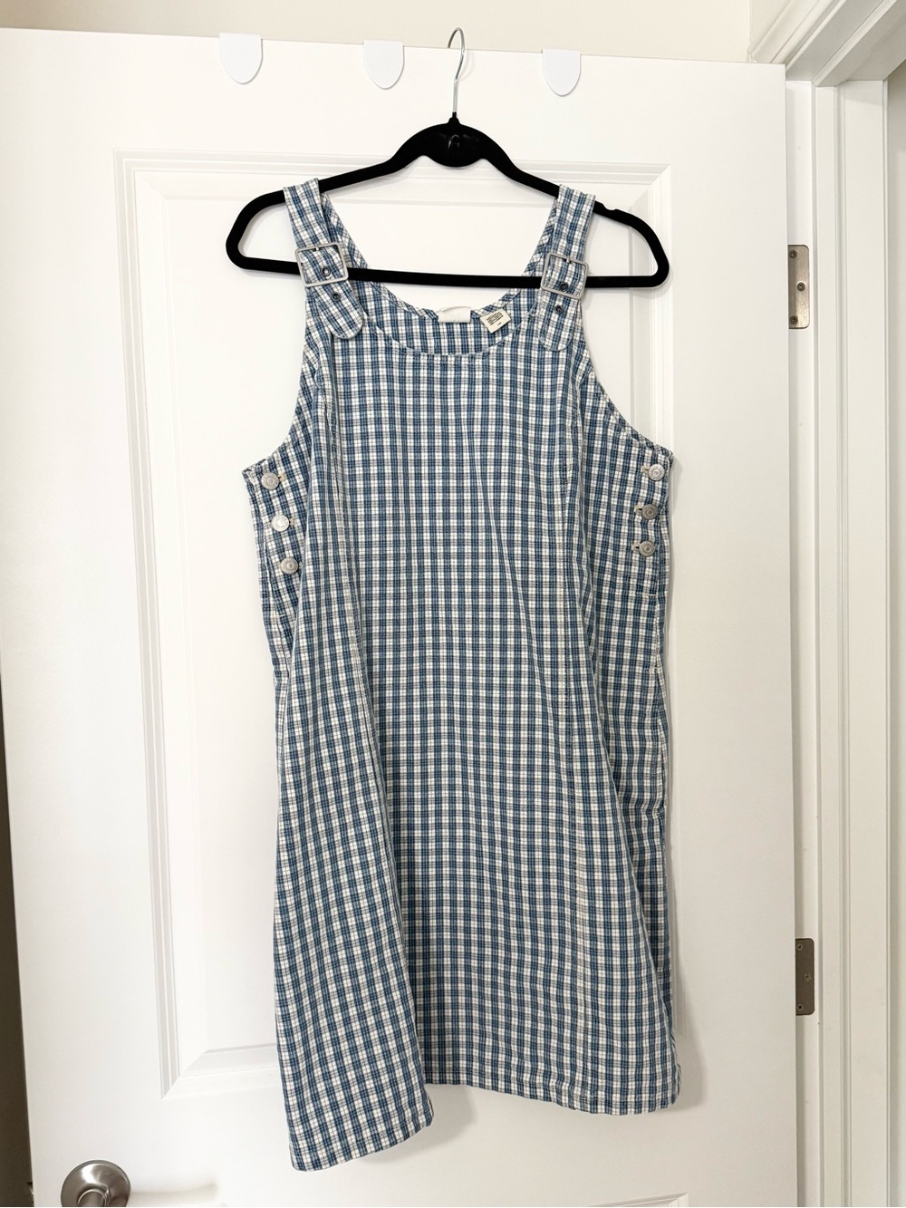 Levi’s Gingham Pinafore Dress